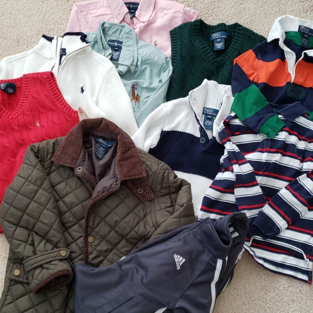 Size 3 bundle! Polo & Adidas